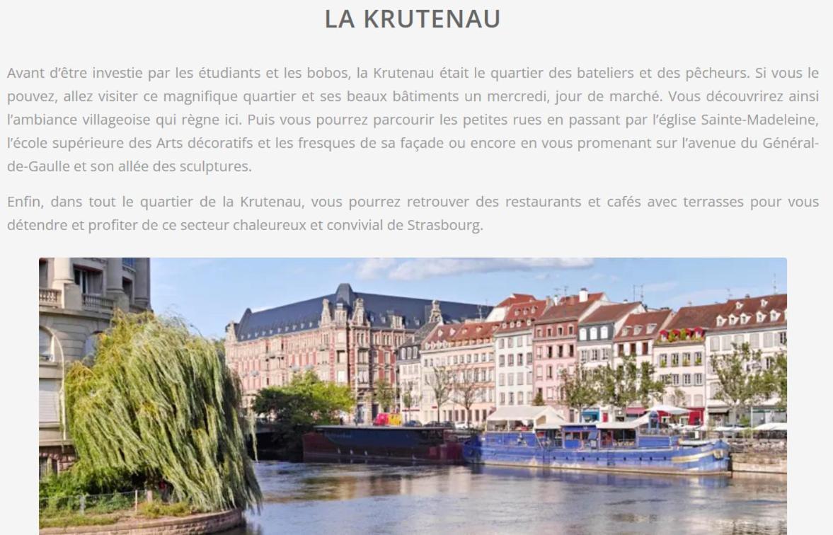 Strasbourg, Appartement Cosy Au Bord De L Eau エクステリア 写真